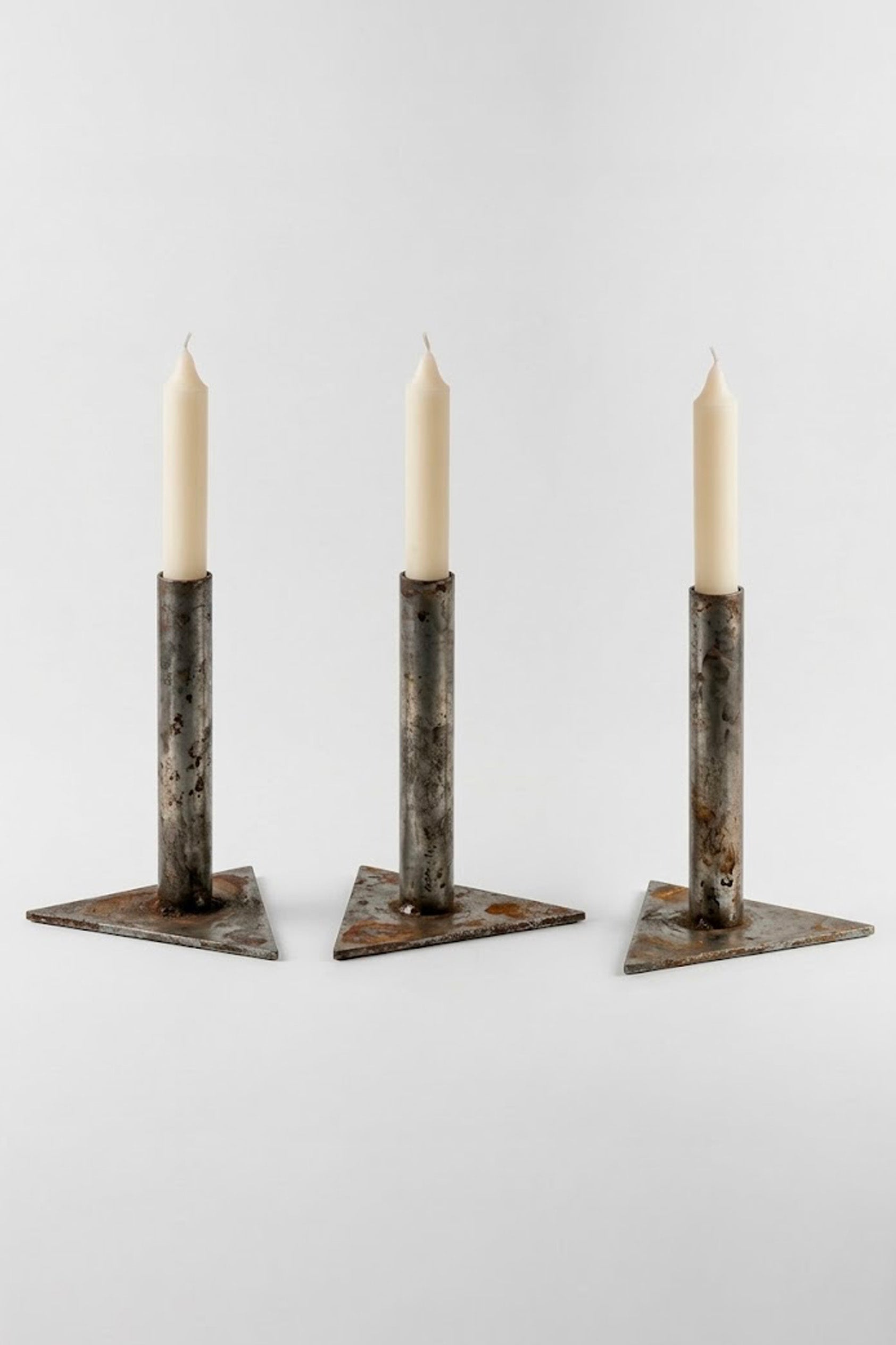 PORTA CANDELA COMPONIBILE FERRO